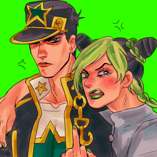 Jolyne Cujoh Jotaro