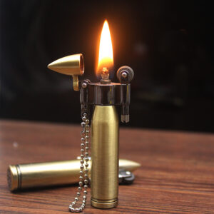 Retro Bullet Grinding Wheel Lighter