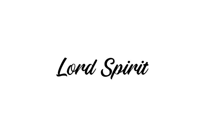 Lord Spirit Font - Free Font Download