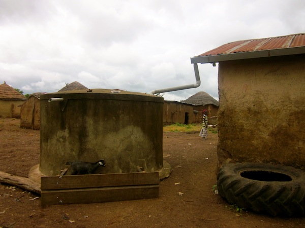 Rainwater catchment tank