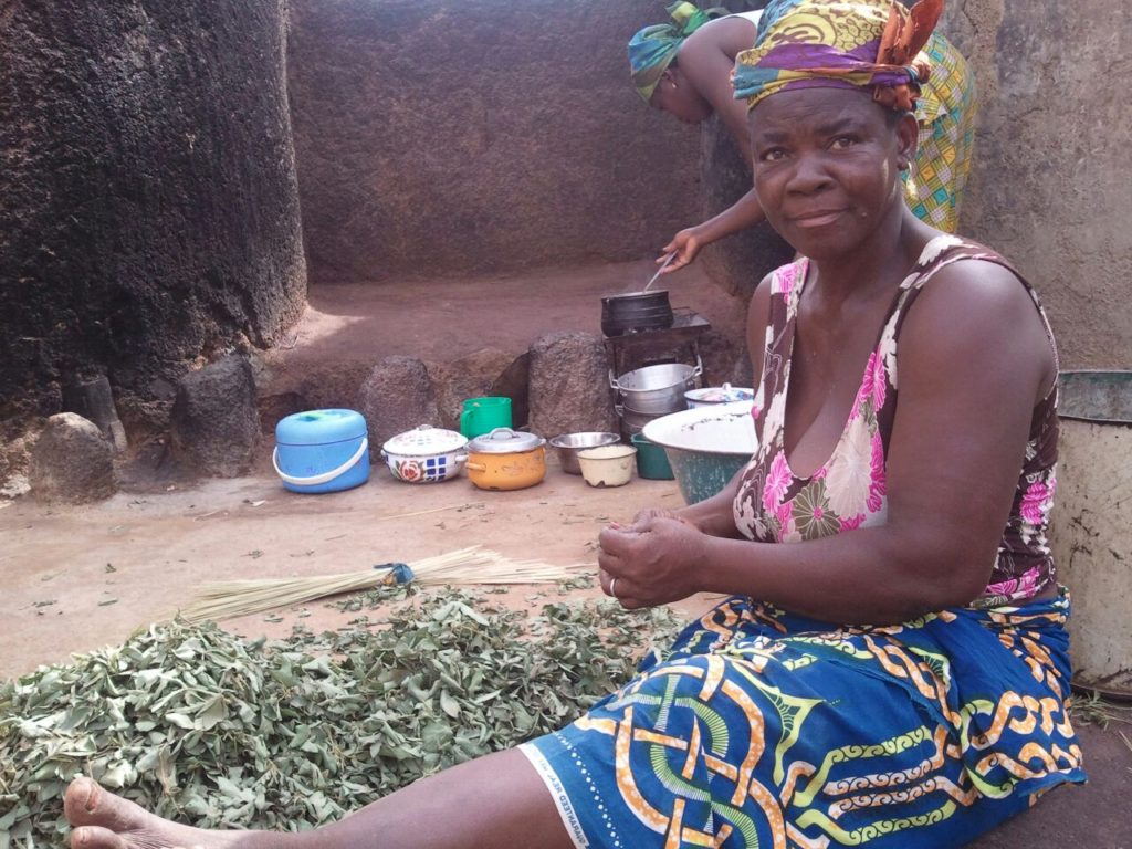 "This family said they are happy to have a access to clean water at the community" - Wahab monitors in Naha