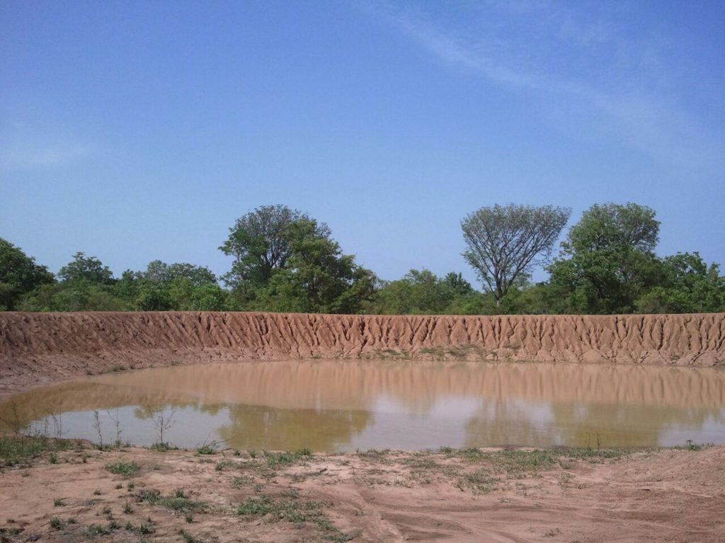 Chihigu's new dugout after the rains