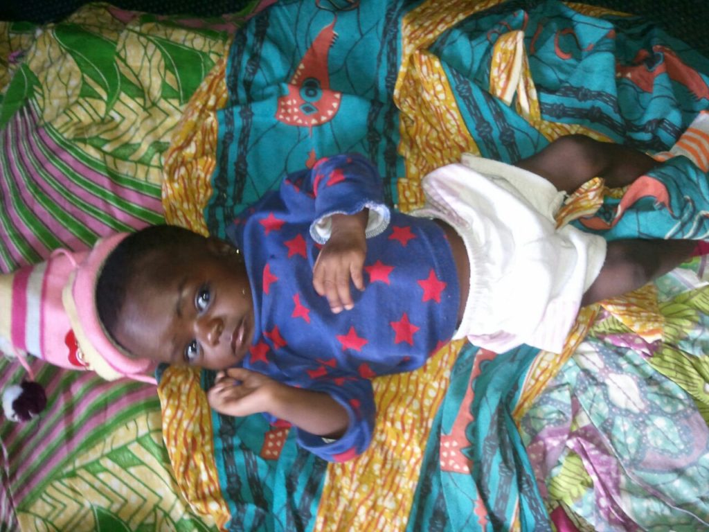 Fatima, an entrepreneur in Namdu 2, just had a new baby. Her name is Barikisu! Amarraba!