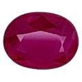 1.27 Carat GIA Certified Oval No Heat Ruby