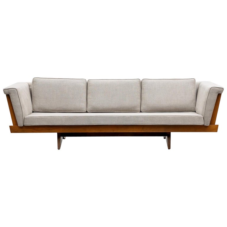 George Nakashima sofa, 1960, offered by Frank Landau