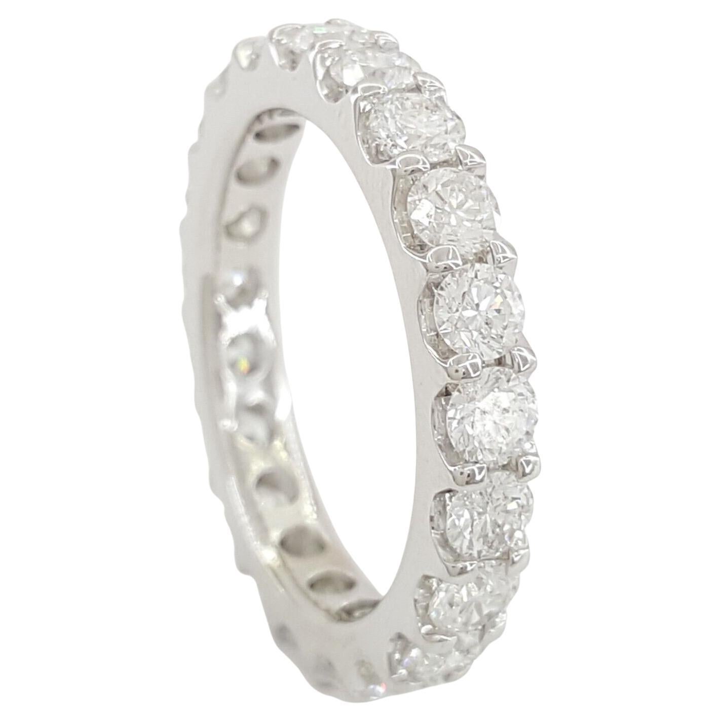 Modern 2 Carat Eternity Band Ring