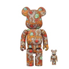 BEARBRICK HARING SPECIAL 400% & 100% Medicom Toy Japan Vinyl figure Pop Art