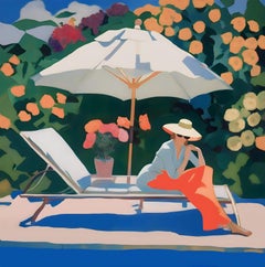 Summer time , 70x70cm, print on canvas