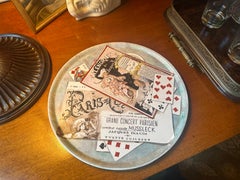 Vintage Grand Concert Parisien Gaming Plate 