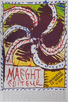 The Wheel (Maeght) - Vintage Lithograph Poster, 1982