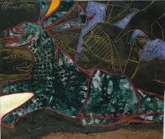 Moises Finale, "Animal Mitologico", unique painting