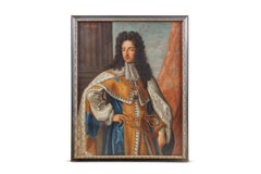 A Large and Magnificent Oil On Canvas Painting of King William III (1672–1702)