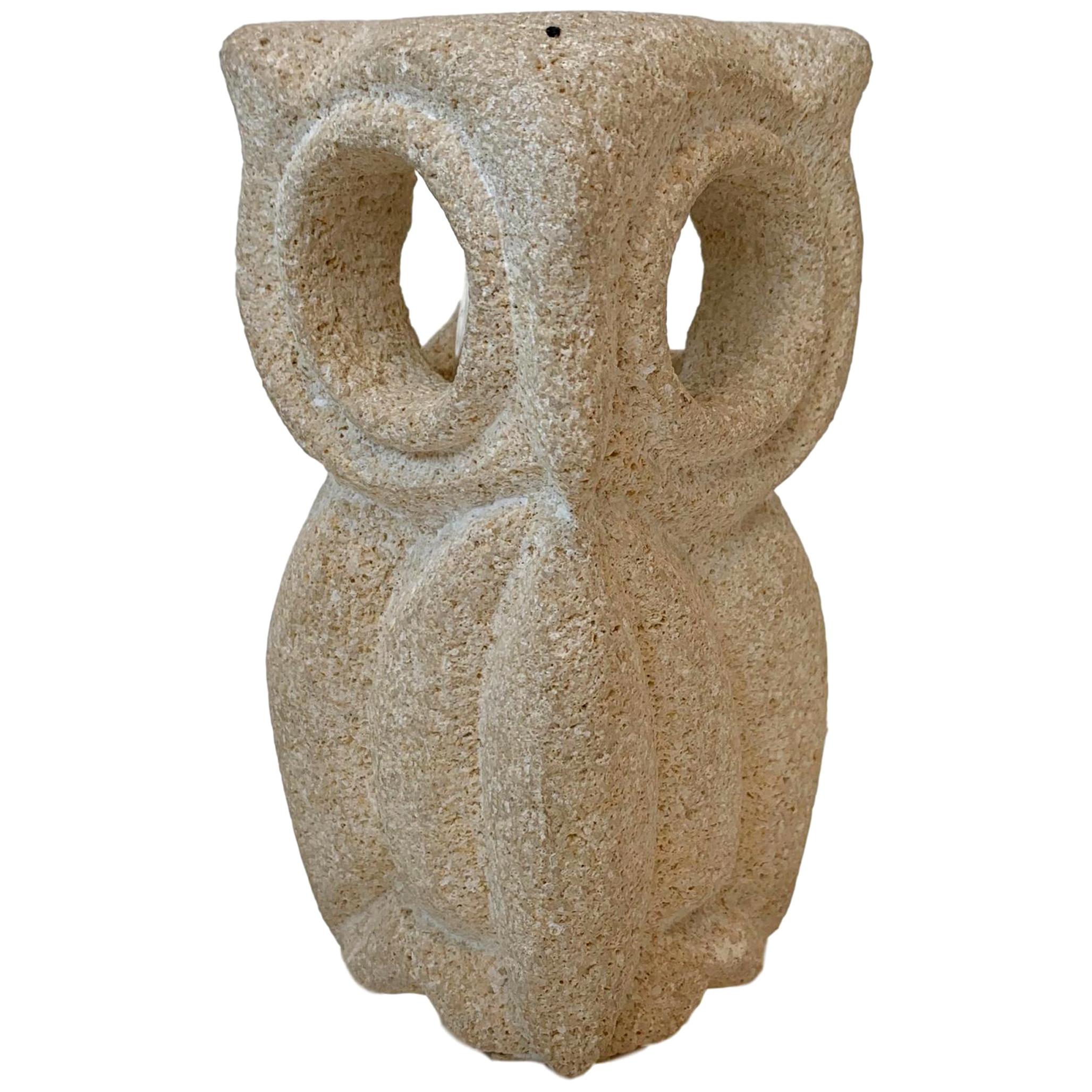 Albert Tormos Stone Owl Lamp