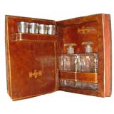 LEATHER BOOK LIQUID CABINET