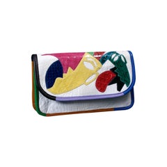 Carlos Falchi Colorful Clutch