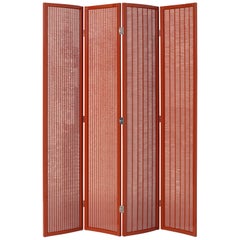 ClassiCon Folding Screen in Red by Eileen Gray