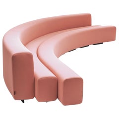 Osaka Coral Flexible Curve Sofa 380cm by La Cividina