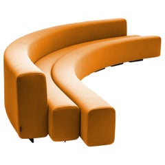 Osaka Sunset Flexible Curve Sofa 480cm by La Cividina