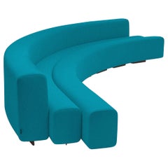 Osaka Cyan Flexible Curve Sofa 280cm by La Cividina