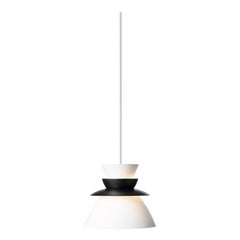 Contemporary Pendant Lamp 'Sundowner 175' by Lyfa, Black