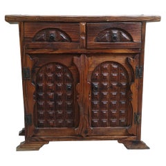 Antique Tuscan Buffet or Cupboard in the Catalan Baroque Style