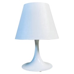 Mid-Century White Tulip RAAK Amsterdam Table Lamp Netherlands 1960