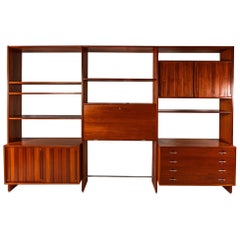 Teak Model RY-100 Wall Unit / Room Divider by Hans Wegner for Ry Møbler, c. 1965