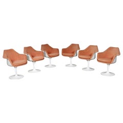 Set Of 6 Vintage Tulip Dining Chairs By Eero Saarinen For Knoll, 1960s