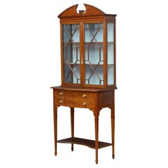 Fine Quality Edwardian Display Cabinet in Mahogany