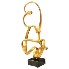 Kieff Antonio Grediaga Large Abstract Bronze Sculpture 1/5