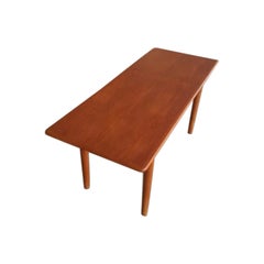 Teak Wood Coffee Table, Denmark, 1960