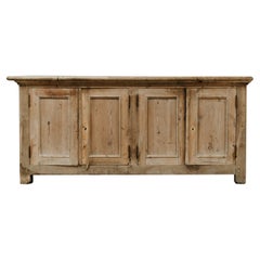 Antique 19th century Spanish chestnut enfilade/buffet ...