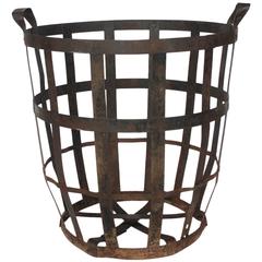 Large Industrial Metal Basket