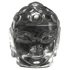 White Sapphire Buddha Head – 1.275 Carats