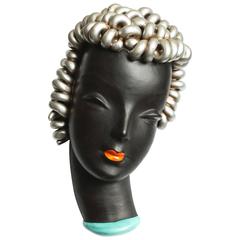 Golschieder Ceramic Wall Bust