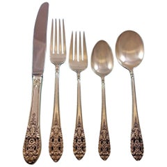 Crown Princess by Fine Arts International Sterling Silver Flatware Set Service