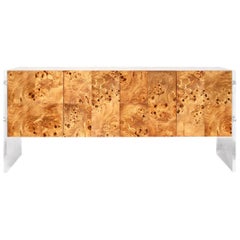 Bond Burled Wood Credenza