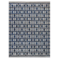 Swedish-Inspired Flat-Weave Rug