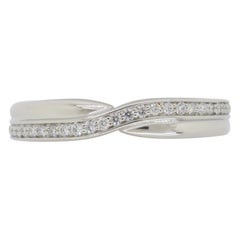 Harry Winston Tryst Single Row Pavé Diamond Band