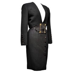 An Yves Saint Laurent Rive Gauche Skirt suit Circa 1988/1992