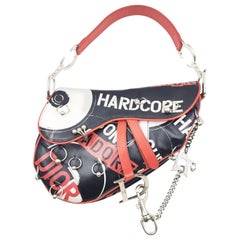 Christian Dior by John Galliano Hardcore Piercing Punk Star Saddle Bag Vintage