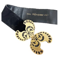 Vintage Yves Saint Laurent Butterly Belt (1970s)