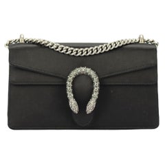 Gucci Dionysus Small Embellished Satin Shoulder Bag