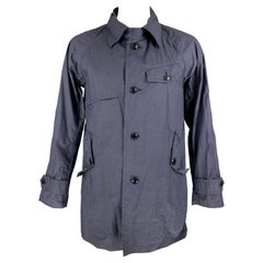 TS (S) Size L Navy Cotton Flap Pockets Jacket