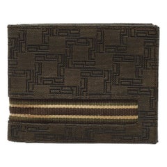 Dunhill Brown Monogram Canvas Bifold Wallet