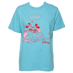 Gucci x Disney Blue Cotton printed Short Sleeve T-Shirt M