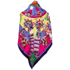 New in the Box Hermès Silk Pointe Kachinas Shawl