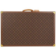 2010 Louis Vuitton Brown Monogram Coated Canvas Alzer 80