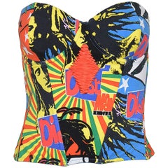 Vintage Christian Dior 2003 Reggae Marley Bustier 