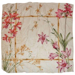 Echo Multi-color "Orchids" Silk Scarf